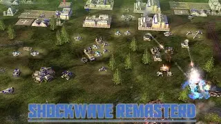 Zero Hour Shockwave Remastered Mod - USA Super Weapon / Medium AI - Claw Claw