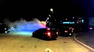 Full size van burnout