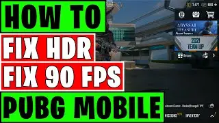 How To Fix HDR Graphic | FIX 90 FPS in PUBG Mobile | Gameloop Emulator 7.1 2021