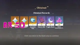 just got to AR 50 and i got......