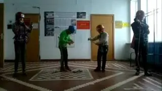 Тренировка   аварийная обвязка из куска веревки