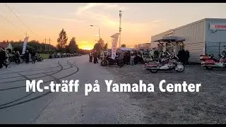 MC-träff på Yamaha Center i Umeå.