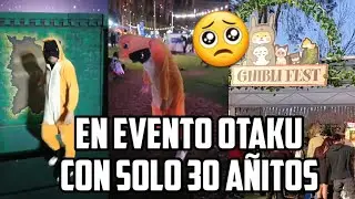Con 30 Añitos en evento OTAKU 🥺 | Ghiblin Festival Parque de las Aguas #lima