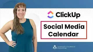ClickUp Social Media Calendar