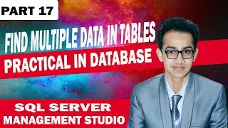 How to find multiple data in table in Query in SQL Database Instructor Abdul Rehman |2020|
