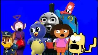 pizza tower scream meme but nick jr