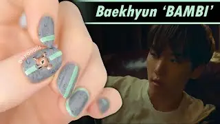 Baekhyun 'Bambi' Nail Art Tutorial