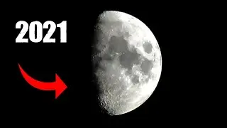Mirando la luna con camara de hace 14 años🔥 || 2021 eclipse