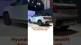 Hyundai Alcazar Facelift launched at INR 14.99 Lakh for Petrol and INR 15.99 Lakh for the Diesel.