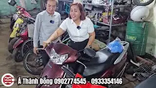 Người đàn bà làm loạn giá xe máy cũ ở bến xe An Sương nói gì trong kho xe khủng nhất nhì khu vực
