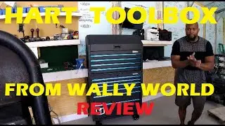 WALMART HART TOOL BOX UNBOXING AND REVIEW