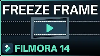 Freeze Frame in Filmora 14 Using Speed Ramping or Snapshot