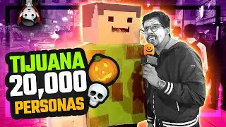 20,000 PERSONAS disfrazadas EN HALLOWEEN🎃TIJUANA está DE LOCOS 😱