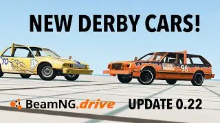 New Derby Cars! (Wendover & LeGran) | BeamNG.drive Update 0.22