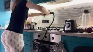 [4K] Kitchen ASMR Cleaning Day: Deep Clean With Me Using A Steam Cleaner!