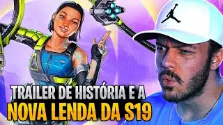 SEASON 19: Nova Lenda CONDUIT e REAGINDO ao TRAILER de HISTÓRIA! | APEX LEGENDS