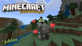 Review MOD Para Montar A La Bestia *Devastador* Minecraft PE | RideableRavager - Mods MCPE #3