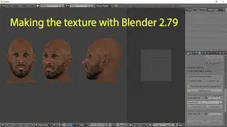 PES2019 Face Hair Modifier/ Blender 2.79 How to clone the texture