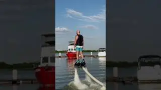 Полеты на флайборде это весело!