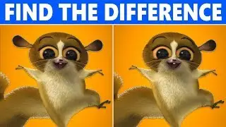 Find The Difference : Madagascar 3 | Genius Edition!