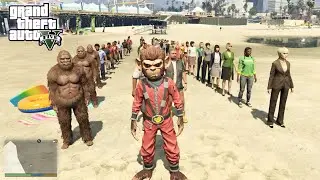 Ragdoll Show In GTA V