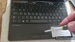 Dell Latitude E7240: How to find and replace CMOS coin battery