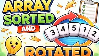 Check if Array is Sorted and Rotated 🔍🔥 | LeetCode 1752 Explained Step by Step