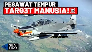 5 Pesawat ANTI GERILYA Paling MENAKUTKAN di Asia Tenggara! #pesawattempur