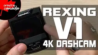 Rexing V1 4K Dash Cam Unboxing & Review