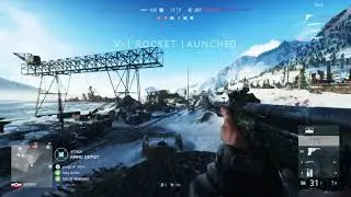 Battlefield 5 Beta V1 Roket - 12 Kill - Xbox One X Gameplay
