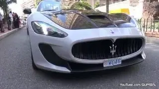 Maserati GranCabrio - Запуск двигателя и его звук!
