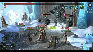 Плато Ледяного Голема. Секрет прохождения. Raid: Shadow Legends.