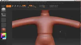 Zbrush to C4d to Zbrush to C4d Demo 1 of 2 720p