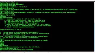 Multipoint One Way Redistribution lab on Cisco IOS Router