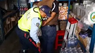 UNES INTERVENCION POLICIAL  ROBO FRUSTRADO