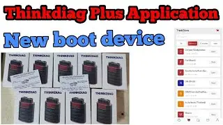 Thinkdiag New Serial Number New Boot Device Registration / How to use / 1 year Free