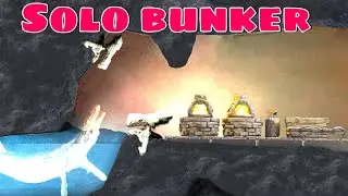 Ark Ascended - Solo PvP Day 3 I Built A Water Bunker Base [ After Getting Raided ]