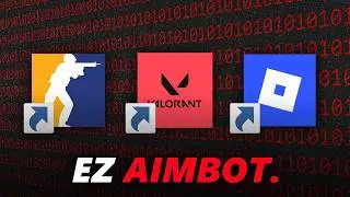 How Hackers Make WORKING Aim Bot For ANY GAME