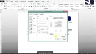Ms Word:Setting Borders in a Document