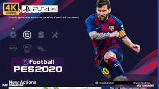 Review of EFootball PES 2020 in  PS4 PRO  | Gameplay 4K #30