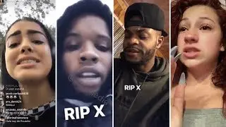 Celebs & Fans React To XXXTentacion Death (ft. King Bach, Tory Lanez, Malu )