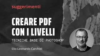 Come creare un file pdf con i livelli di photoshop