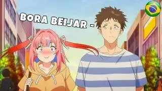 🇧🇷 Kanan and Youji's first date went too far! She wants to kiss him 😳 | Kanan-sama wa Akumade Choro