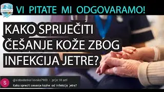 Kako spriječiti češanje kože zbog infekcija jetre?