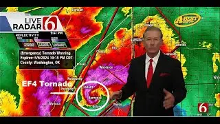 FULL Barnsdall EF4 Tornado Coverage