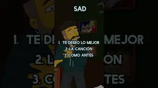 CANCIONES PARA CADA MOOD | Ep. 1 #badbunny #shorts