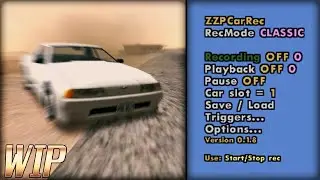 GTA SA - ZZPCarRec WIP