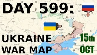 Day 599 Ukraïnian Map