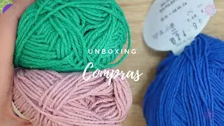 En Italia compras de lana 🧶 📚 recomiendo libros ✨#unboxingvideo #lutepycollection