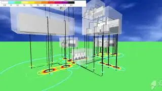 Simulazioni 3D impatto magnetico - 3D magnetic impact simulations